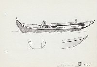 488 Venezia - gondola a coa de gambero a 3 vogatori 